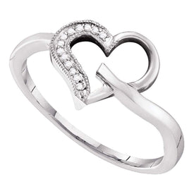 Enchanting Love Sparkle Ring Top View from Splendid Jewellery