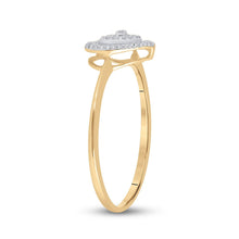 Load image into Gallery viewer, Radiant Love Diamond Heart Ring Side View from Splendid Jewellery