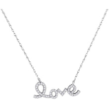 Load image into Gallery viewer, Eternal Love Diamond Heart Pendant Necklace  Top View from Splendid Jewellery