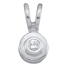 Load image into Gallery viewer, Eternal Brilliance Diamond Pendant  Top View from Splendid Jewellery
