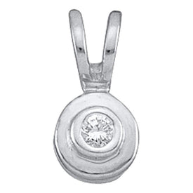 Eternal Brilliance Diamond Pendant  Top View from Splendid Jewellery