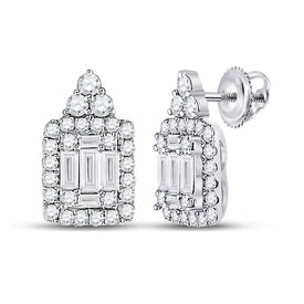 Dazzling Diamond Delight Earrings - Top View