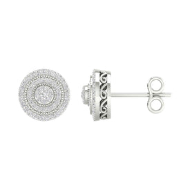 Dazzling Diamond Delight Earrings - Top View