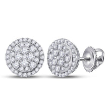 Load image into Gallery viewer, Dazzling Diamond Delight Earrings  Top View from Splendid Jewellery