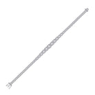 Elegant 14kt White Gold Diamond Tennis Bracelet - 3 - 3/4 Carat Total Weight - Splendid Jewellery