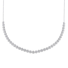 Enchanting Blossom Diamond Pendant Necklace - Splendid Jewellery