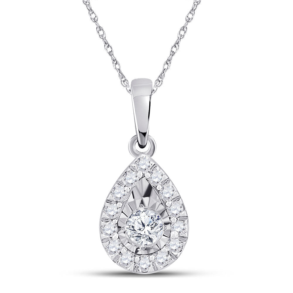 Enchanting Diamond Elegance Pendant - Splendid Jewellery