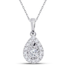 Enchanting Diamond Elegance Pendant - Splendid Jewellery