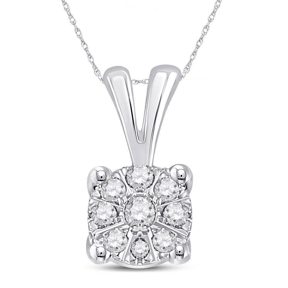 Enchanting Diamond Elegance Pendant - Splendid Jewellery