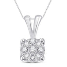 Enchanting Diamond Elegance Pendant - Splendid Jewellery