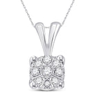 Enchanting Diamond Elegance Pendant - Splendid Jewellery