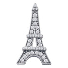 Enchanting Eiffel Tower Diamond Pendant - Splendid Jewellery