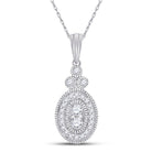 Enchanting Love Story Diamond Pendant - Splendid Jewellery