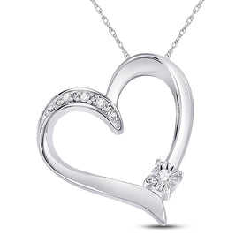 Enchanting Love's Embrace Diamond Pendant - Splendid Jewellery