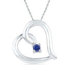 Enchanting Love's Sapphire Pendant - Splendid Jewellery