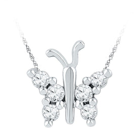 Enchanting Nature's Flight Diamond Pendant - Splendid Jewellery