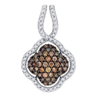 Enchanting Quatrefoil Diamond Pendant - Splendid Jewellery