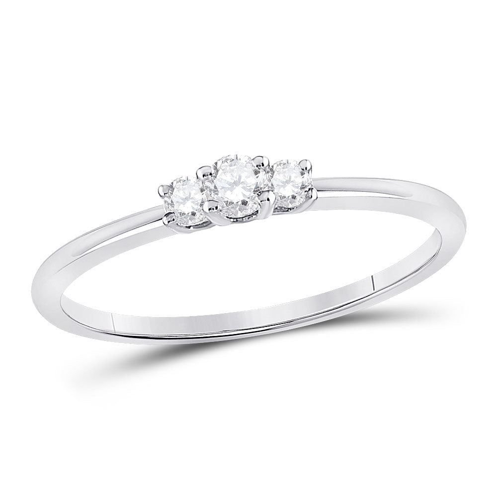 Eternal Brilliance Diamond Stackable Band - Splendid Jewellery