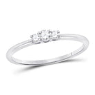 Eternal Brilliance Diamond Stackable Band - Splendid Jewellery