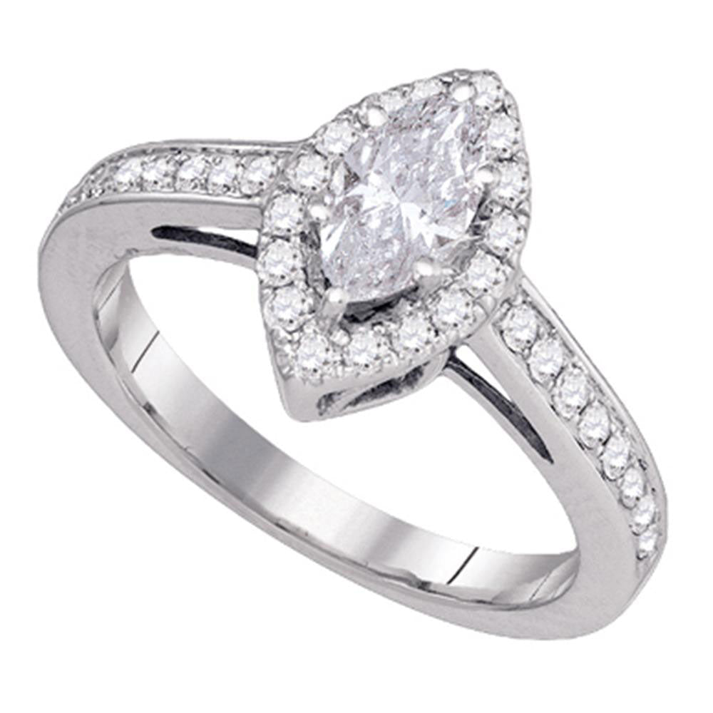 Eternal Love 1 Carat Marquise Diamond Solitaire Wedding Ring - Splendid Jewellery