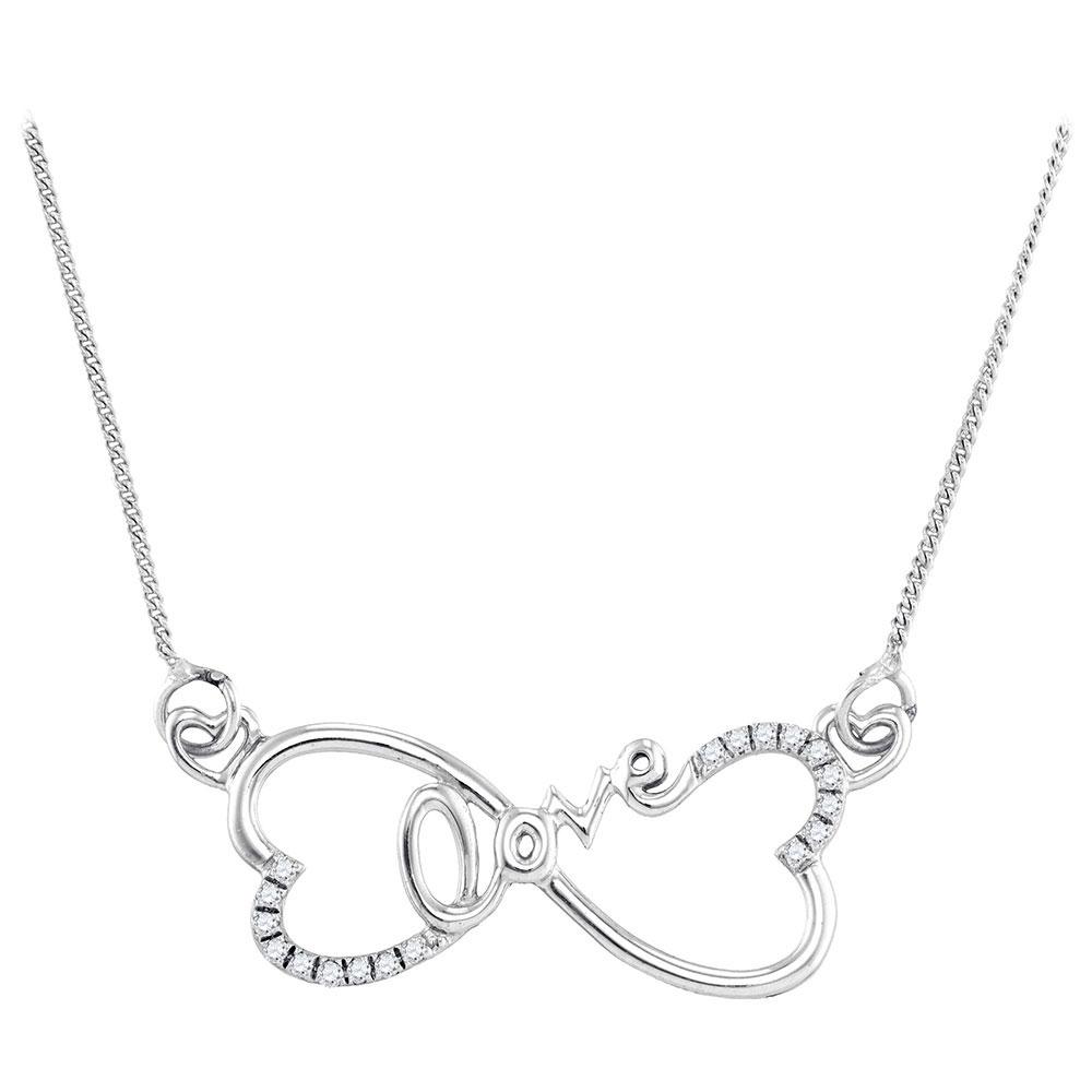 Eternal Love Diamond Heart Necklace - Splendid Jewellery