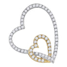 Eternal Love Diamond Heart Pendant - Splendid Jewellery