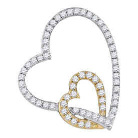 Eternal Love Diamond Heart Pendant - Splendid Jewellery