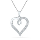Eternal Love Diamond Heart Pendant - Splendid Jewellery