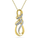 Eternal Love Diamond Heart Pendant - Splendid Jewellery
