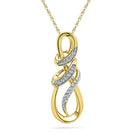 Eternal Love Diamond Heart Pendant - Splendid Jewellery
