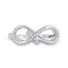 Eternal Love Diamond Heart Ring - Splendid Jewellery