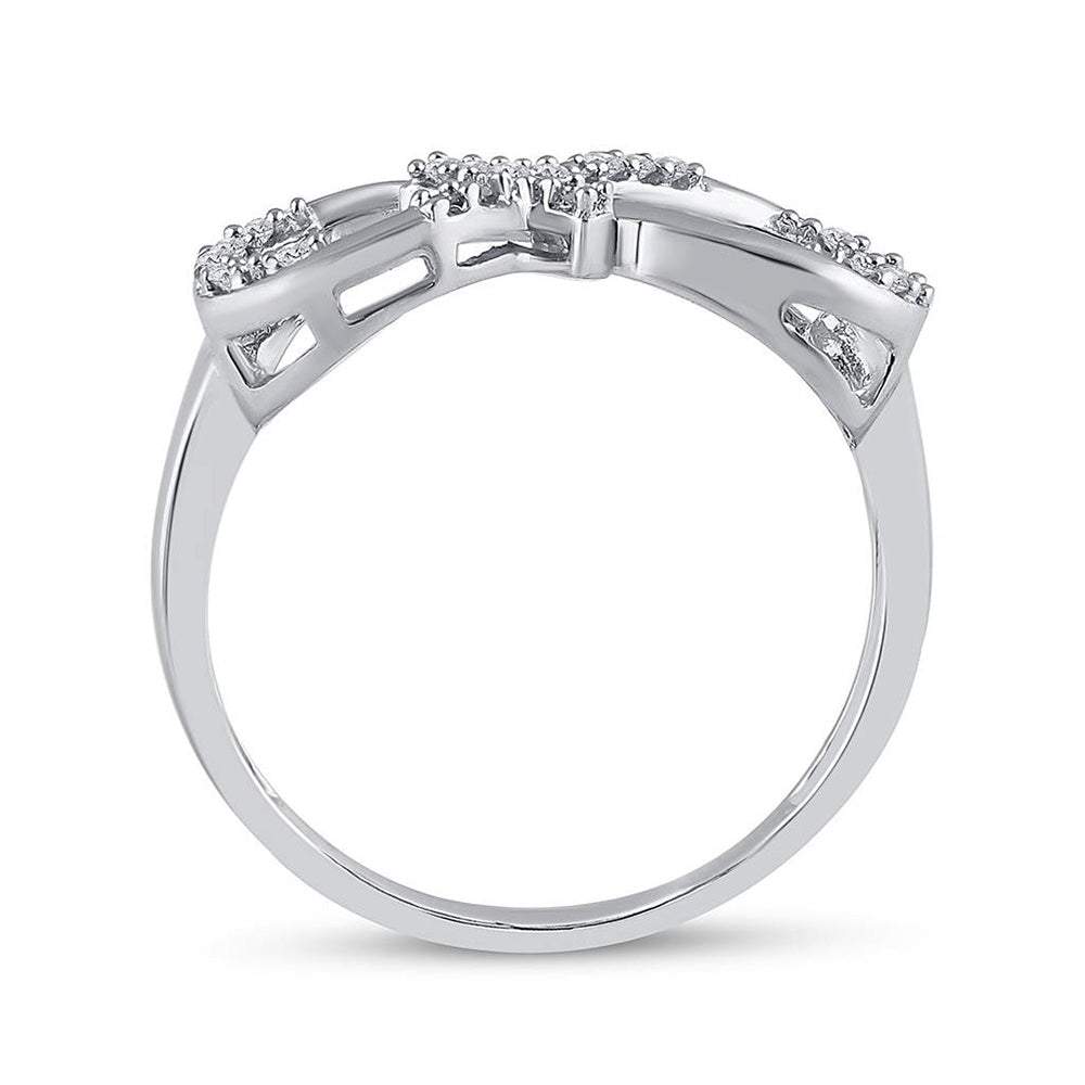 Eternal Love Diamond Heart Ring - Splendid Jewellery