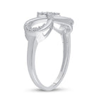 Eternal Love Diamond Heart Ring - Splendid Jewellery