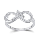 Eternal Love Diamond Heart Ring - Splendid Jewellery