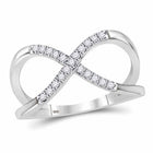 Eternal Love Diamond Infinity Ring - Splendid Jewellery