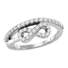 Eternity's Embrace Diamond Heart Ring - Splendid Jewellery