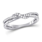 Ethereal Diamond Cascade Stackable Band - Splendid Jewellery