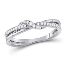 Load image into Gallery viewer, Ethereal Diamond Cascade Stackable Band - Splendid Jewellery