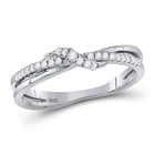 Ethereal Diamond Cascade Stackable Band - Splendid Jewellery