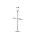 Exquisite Brilliance Diamond Cross Pendant - Splendid Jewellery