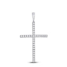 Exquisite Brilliance Diamond Cross Pendant - Splendid Jewellery