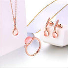 Exquisite Rose Gold Jewellery Set - Limited Supply - Buy Now - Splendid Jewellery