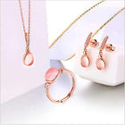 Exquisite Rose Gold Jewellery Set - Limited Supply - Buy Now Splendid Jewellery