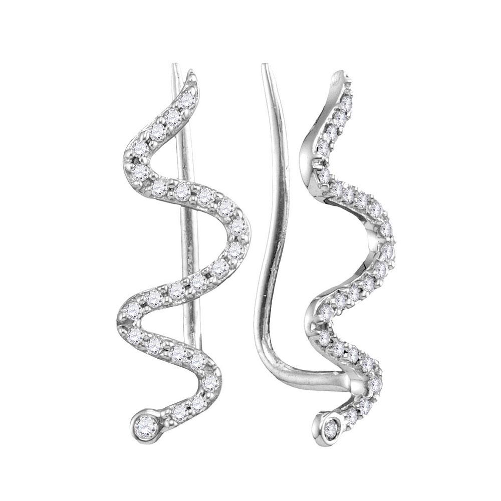 Exquisite Serpent Sparkle Earrings - Splendid Jewellery