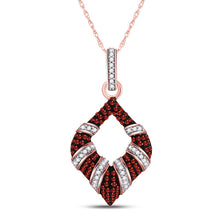 Load image into Gallery viewer, Fiery Passion Diamond Pendant - Splendid Jewellery