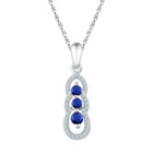 Enchanting Ocean Nights Pendant  Top View from Splendid Jewellery