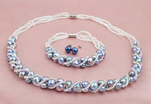 Load image into Gallery viewer, Genuine Freshwater Pearls Jewellery Set Splendid Jewellery