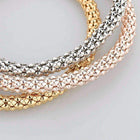 Gold Color Chain Bracelet Round Hollow Charm Bracelets Splendid Jewellery
