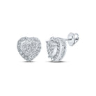 Heart of Brilliance Diamond Earrings - Splendid Jewellery