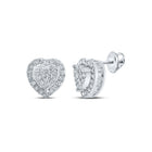 Heart of Brilliance Diamond Earrings - Splendid Jewellery